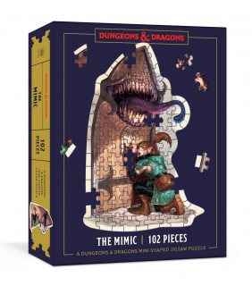 Random House Dungeons & Dragons Mini Shaped Jigsaw Puzzle: The Mimic Edit