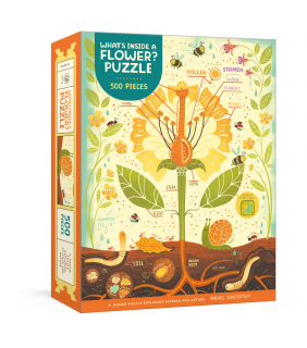 Random House What's Inside a Flower? Puzzle: Exploring Science and Nature
