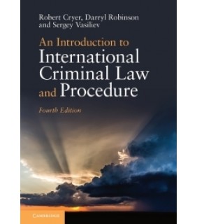 Cambridge University Press ebook An Introduction to International Criminal Law and Proc