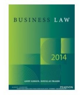 Pearson Australia ebook Business Law 2014