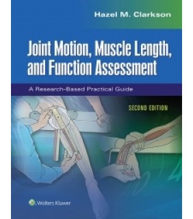 Wolters Kluwer Heatlh ebook Joint Motion, Muscle Length, and Function Assessment