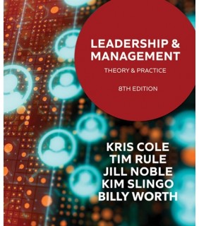 Cengage Learning Leadership and Management 8E: Theory and Practice