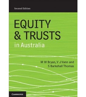 Cambridge University Press Equity and Trusts in Australia