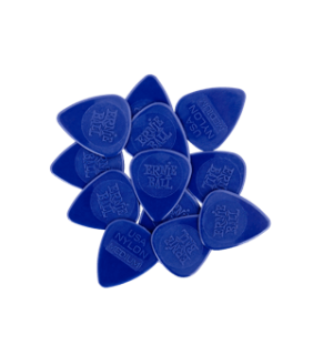Ernie Ball Guitar Picks Medium Nylon Injection Molded 0.72mm Bag of 12