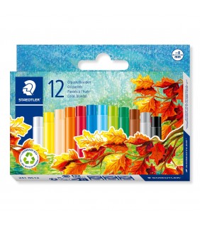 Staedtler Noris Club® oil pastels - 12 asstd colours