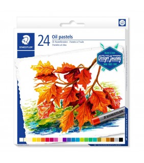 Staedtler oil pastels box of 24 assorted colours