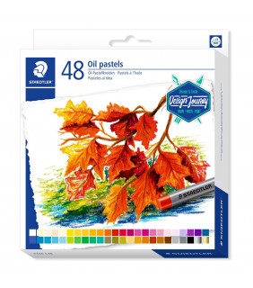Staedtler oil pastels box of 48 assorted coloiurs