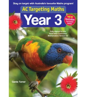 Pascal Press AC Targeting Maths Year 3 2023 Curriculum Edition