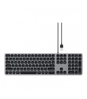 SATECHI Wired Keyboard for Mac (Space Grey)