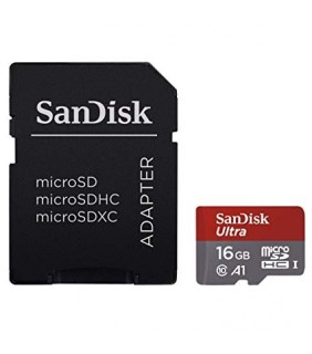 SanDisk Ultra microSDHC, SQUAR 16GB, C10, A1, UHS-1, 98MB/s