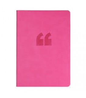 Collins Debden Edge Ruled Notebook A5 Pink