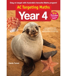 Pascal Press AC Targeting Maths Year 4 2023 Curriculum Edition