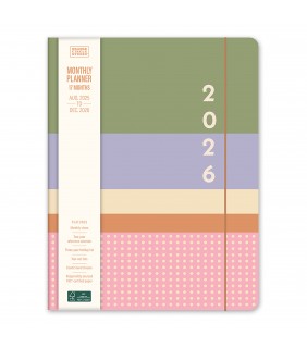 Orange Circle 2026 Diary - Colour Block 