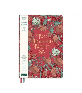 Orange Circle 2026 AGE OF ROMANCE CLARA CLOTHBOUND WTV DIARY 152X216MM