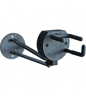 Quik Lok GS501L Guitar Wall-Mount X-Long w/Self-Lock Yoke Device Blk