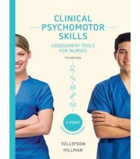 Cengage Learning Clinical Psychomotor Skills (3-Point): Assessment Tools for