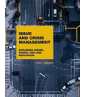 Issue and Crisis Management: Exploring - EBOOK