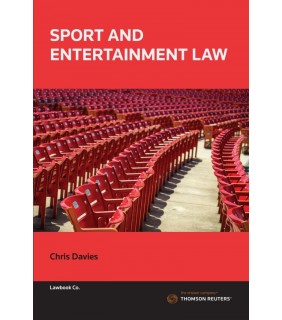 Thomson Reuters eBook Sport and Entertainment Law