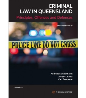 Thomson Reuters eBook Criminal Law in Queensland
