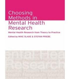 Routledge ebook Choosing Methods in Mental Health Resea