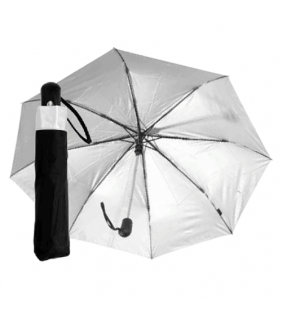 Shelta Umbrella - High UV Black Top Silver Under - Lockhart 99