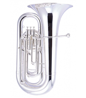John Packer Tuba- BBb - silver 3+1