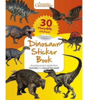 Australian Geographic Dinosaur Sticker Book