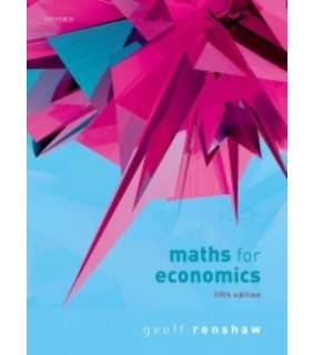 Oxford University Press UK ebook Maths for Economics 5E