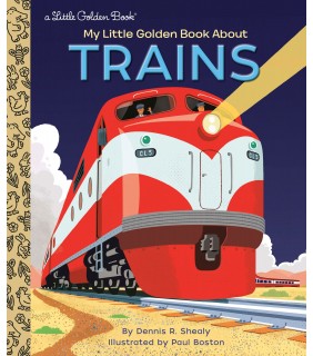 Golden Books LGB My Little Golden Book About Trains