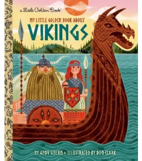 Golden Books LGB My Little Golden Book About Vikings