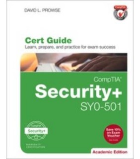 Pearson Education ebook CompTIA Security+ SY0-501 Cert Guide, Academic Edition