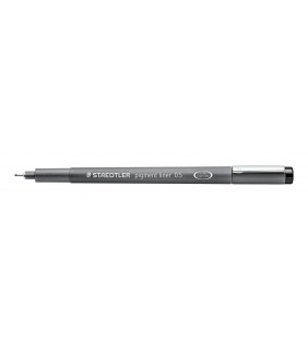 Staedtler pigment liner chisel tip 0.3-2.0mm - black