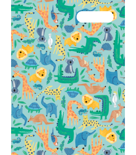 Spencil A4 Book Cover - Safari Puzzle 1