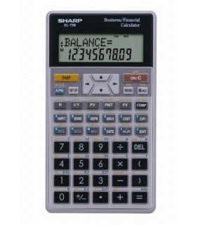Sharp CALCULATOR EL735S/738FB DESKTOP FINANCIAL