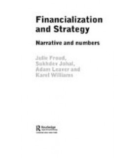 Routledge ebook Financialization and Strategy
