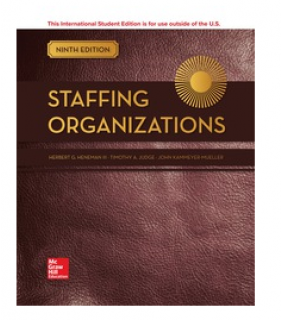 McGraw-Hill Higher Education ebook ISE STAFFING ORGANIZATIONS