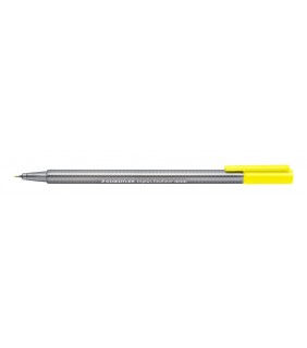 Staedtler triplus fineliner - neon yellow