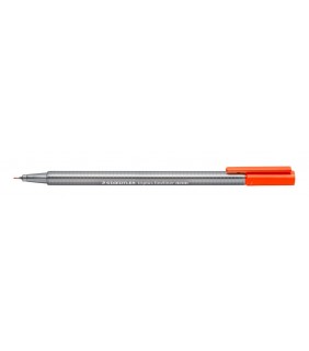 Staedtler triplus fineliner - neon red