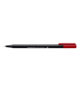 Staedtler triplus fineliner - carmine red