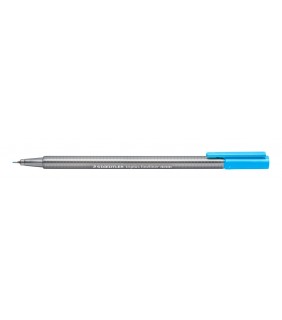 Staedtler triplus fineliner - neon blue