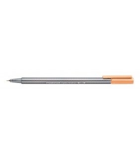 Staedtler triplus fineliner - peach