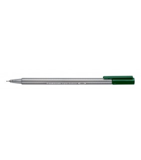 Staedtler triplus fineliner - green earth