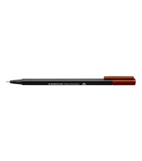 Staedtler triplus fineliner - brown