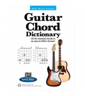 Alfred Mini Music Guides Guitar Chord Dictionary