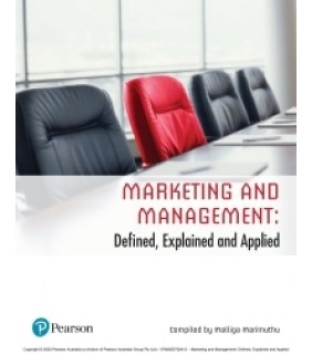 Pearson Education ebook Marketing and Management: Defined, Explained and Appli