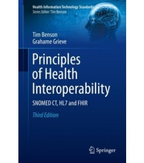 Springer ebook Principles of Health Interoperability