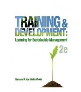 McGraw-Hill Education Australia ebook Training and Development: Learning for Sustainable Man