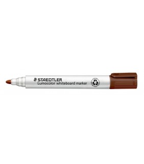 Staedtler whiteboard marker bullet point - brown