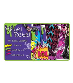 2Kool4Skool Rebel Rebel A4 Book Covers