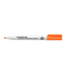 Staedtler whiteboard compact marker bullet point - orange